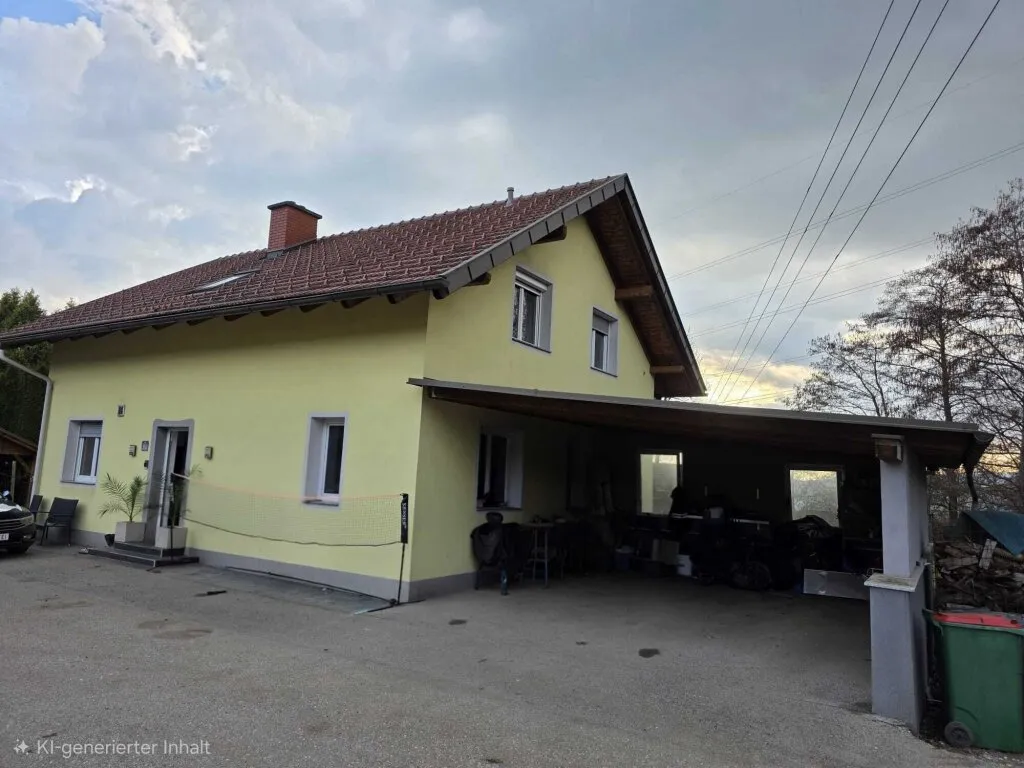 NEUER PREIS Großzügiges Haus in Maria Rojach mit Terrasse, Balkon, Kamin & Solar! - Ansicht 2