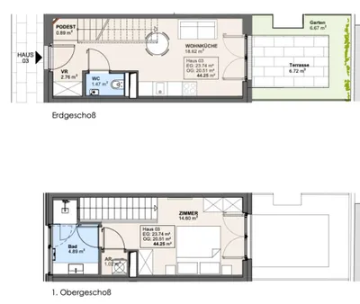 2-Zimmer-Wohnung mieten in Wien – 44 m², € 993 – Bild 9 von 9