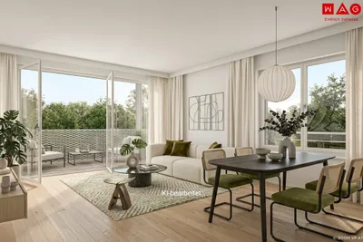 2-Zimmer-Wohnung kaufen in Wels-Land – 49,89 m², € 244.000 – Bild 3 von 5