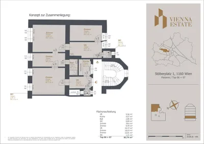 4-Zimmer-Wohnung kaufen in Wien – 83,09 m², € 316.000 – Bild 17 von 17