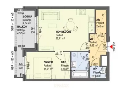 2-Zimmer-Wohnung kaufen in Wien – 51,87 m², € 415.000 – Bild 28 von 40