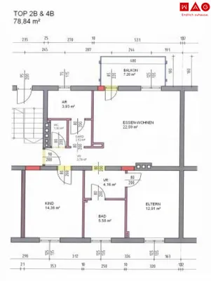 3-Zimmer-Wohnung mieten in Vöcklabruck – 78,84 m², € 863 – Bild 9 von 9