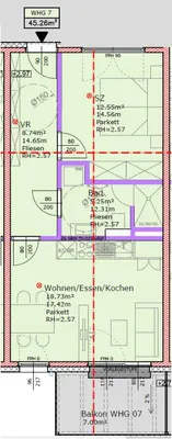 2-Zimmer-Wohnung mieten in Weiz – 45,26 m², € 633 – Bild 16 von 17