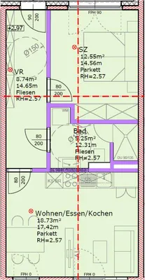 2-Zimmer-Wohnung mieten in Weiz – 45,26 m², € 633 – Bild 15 von 17