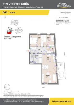 3-Zimmer-Wohnung kaufen in Wiener Neustadt – 74,85 m², € 315.700 – Bild 19 von 23