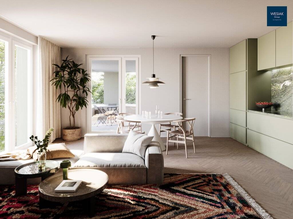 PROVISIONSFREI - Erstbezug in Geidorf - 3 Zimmer Wohnung mit großzügiger Loggia - Ansicht 3