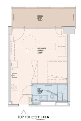 1-Zimmer-Wohnung mieten in Wien – 32,2 m², € 1.200 – Bild 19 von 19