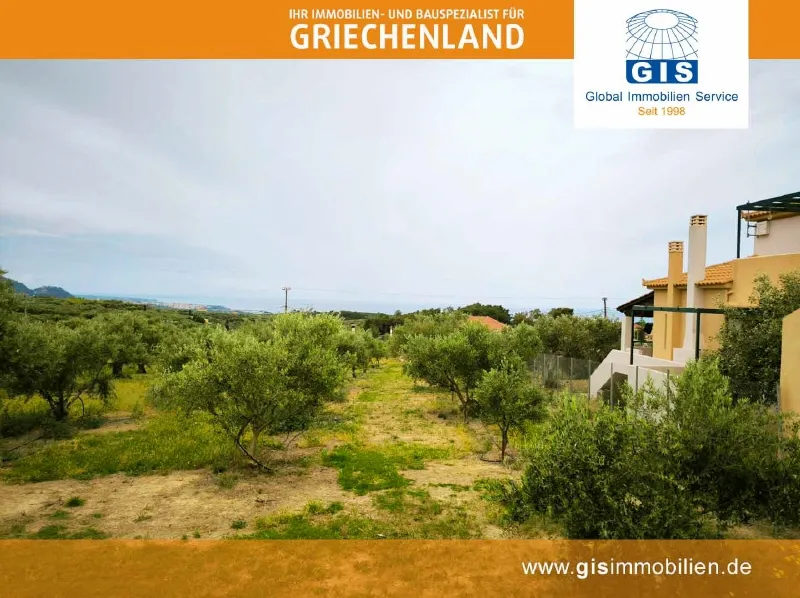 +++ GRIECHENLAND-WEST-PELOPONNES-GRUNDSTÜCK: Mit traumhaftem Meerblick bei Kyparissia +++