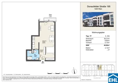 Immobilie kaufen in Wien – 48,32 m², € 263.900 – Bild 6 von 6