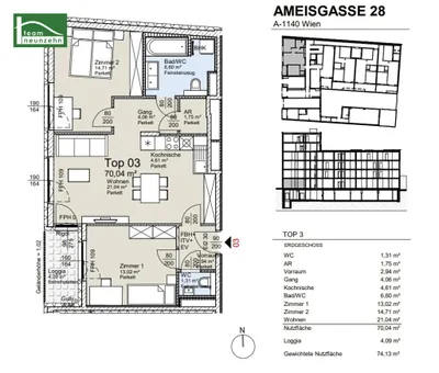 3-Zimmer-Wohnung kaufen in Wien – 70,04 m², € 480.750 – Bild 29 von 29