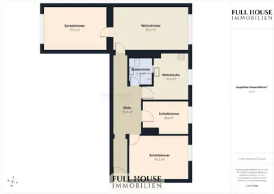 4-Zimmer-Wohnung kaufen in Klagenfurt – 92,99 m², € 249.000 – Bild 26 von 28