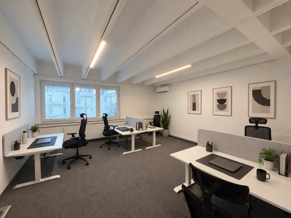 NEU: 5 Personen Büro - vollserviciert, möbiliert & 24/7 zugänglich - Ansicht 3