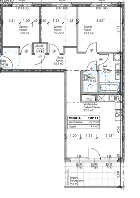 4-Zimmer-Wohnung mieten in Sankt Pölten – 87,81 m², € 1.199 – Bild 15 von 15