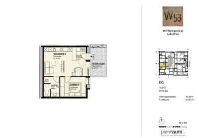 2-Zimmer-Wohnung kaufen in Wien – 41,45 m², € 270.000 – Bild 16 von 17