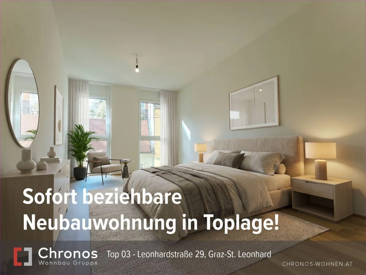 Sofort beziehbare Neubauwohnung! Besichtigungen jederzeit möglich! Klimaanlage! - Widok 2
