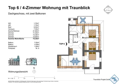4-Zimmer-Wohnung kaufen in Liezen – 75 m², € 398.000 – Bild 12 von 15