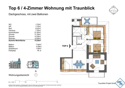 4-Zimmer-Wohnung kaufen in Liezen – 75 m², € 398.000 – Bild 11 von 15