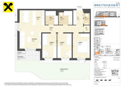 4-Zimmer-Wohnung kaufen in Korneuburg – 84,88 m², € 630.300 – Bild 8 von 8