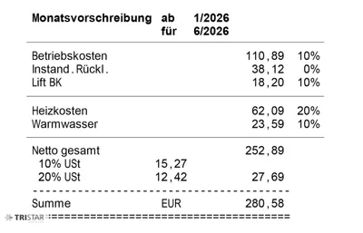 2-Zimmer-Wohnung kaufen in Wien – 51,11 m², € 249.000 – Bild 14 von 20