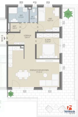 3-Zimmer-Wohnung kaufen in Kufstein – 80 m², € 598.000 – Bild 5 von 6