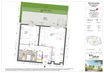2-Zimmer-Wohnung kaufen in Wien – 60,76 m², € 319.000 – Bild 8 von 8