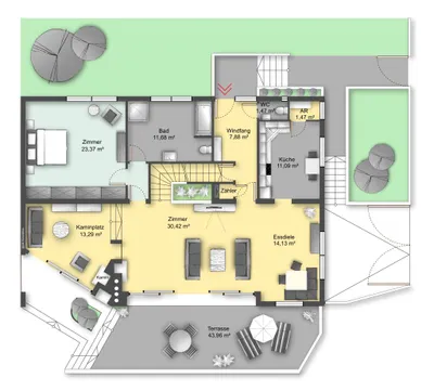 4-Zimmer-Haus kaufen in Baden – 119 m², € 575.000 – Bild 50 von 51