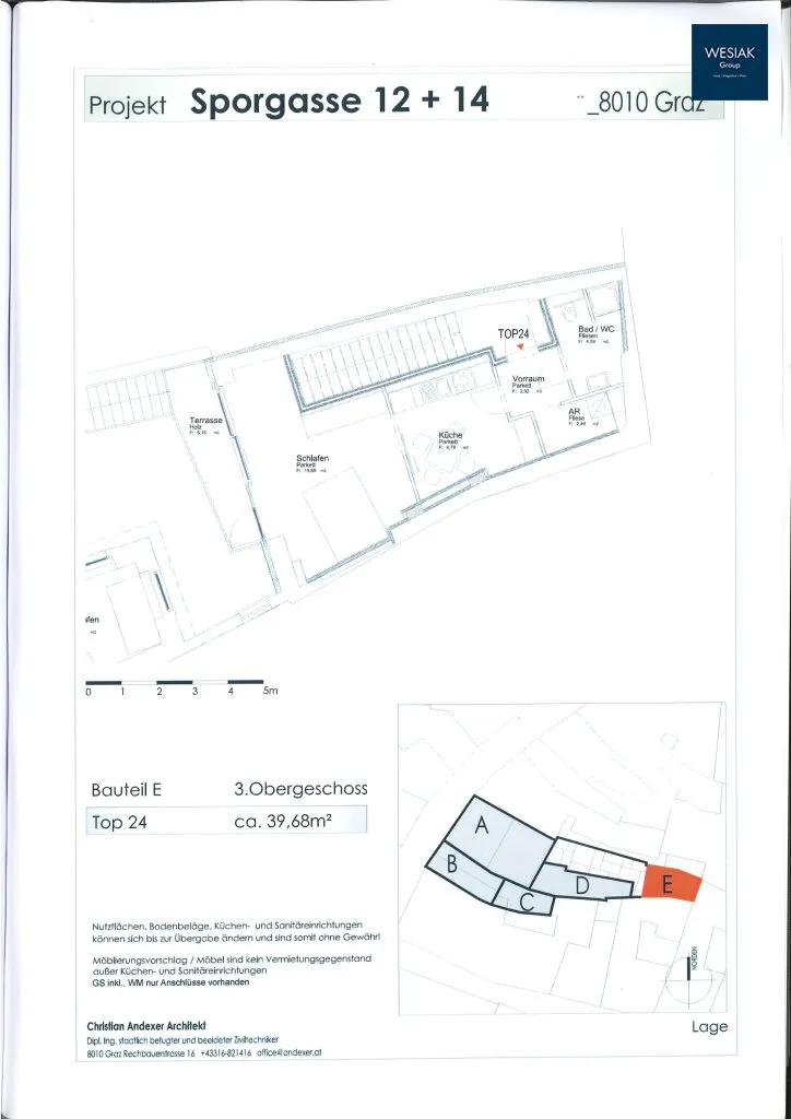 Wohnung – Graz, Katastralgemeinde Innere Stadt, Innere Stadt - Ansicht 3