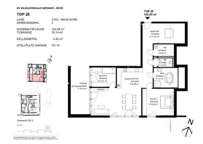 3-Zimmer-Wohnung kaufen in Schwaz – 102,95 m², € 895.000 – Bild 11 von 11