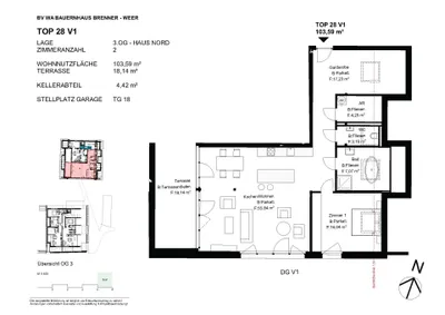 3-Zimmer-Wohnung kaufen in Schwaz – 102,95 m², € 895.000 – Bild 10 von 11
