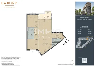 3-Zimmer-Wohnung kaufen in Wien – 92,2 m², € 680.000 – Bild 15 von 15