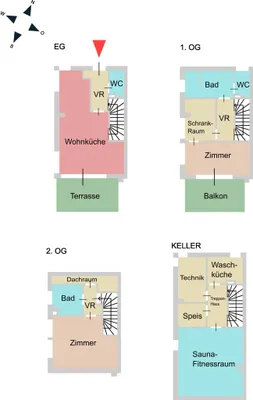 3-Zimmer-Haus mieten in Hallein – 101,25 m², € 2.400 – Bild 12 von 12