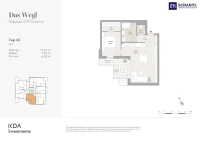 2-Zimmer-Wohnung kaufen in Bruck an der Leitha – 51,51 m², € 289.206 – Bild 13 von 14