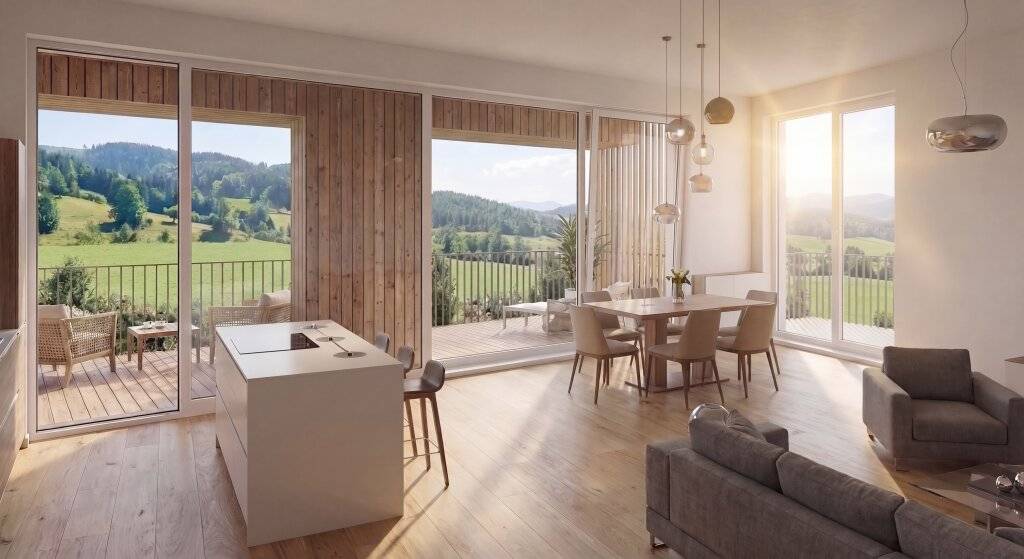 2-Zimmer-Wohnung mit 32 m² Terrasse in Velden am Wörthersee - Provisionsfrei - Ansicht 3
