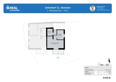 2-Zimmer-Wohnung kaufen in Innsbruck-Land – 37,71 m², € 295.000 – Bild 12 von 12
