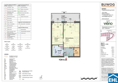 2-Zimmer-Wohnung mieten in Mödling – 55,1 m², € 1.321 – Bild 12 von 12