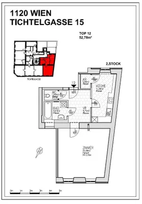 1-Zimmer-Wohnung kaufen in Wien – 52,78 m², € 164.000 – Bild 13 von 14