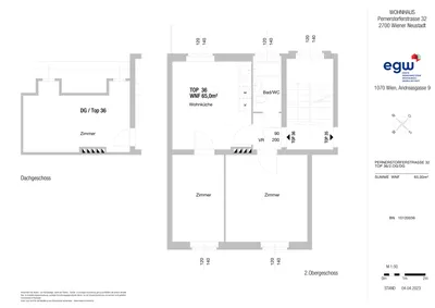 3-Zimmer-Wohnung mieten in Wiener Neustadt – 65 m², € 534 – Bild 14 von 15