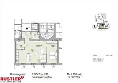 2-Zimmer-Wohnung kaufen in Mödling – 63,22 m², € 469.000 – Bild 11 von 14
