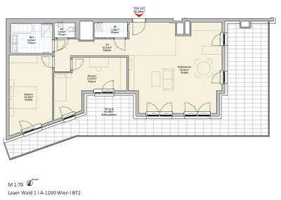 3-Zimmer-Wohnung mieten in Wien – 92,09 m², € 1.949 – Bild 27 von 27