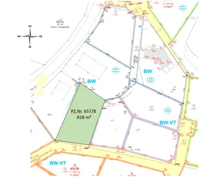 Grundstück kaufen in Amstetten – 828 m², € 120.000 – Bild 2 von 4