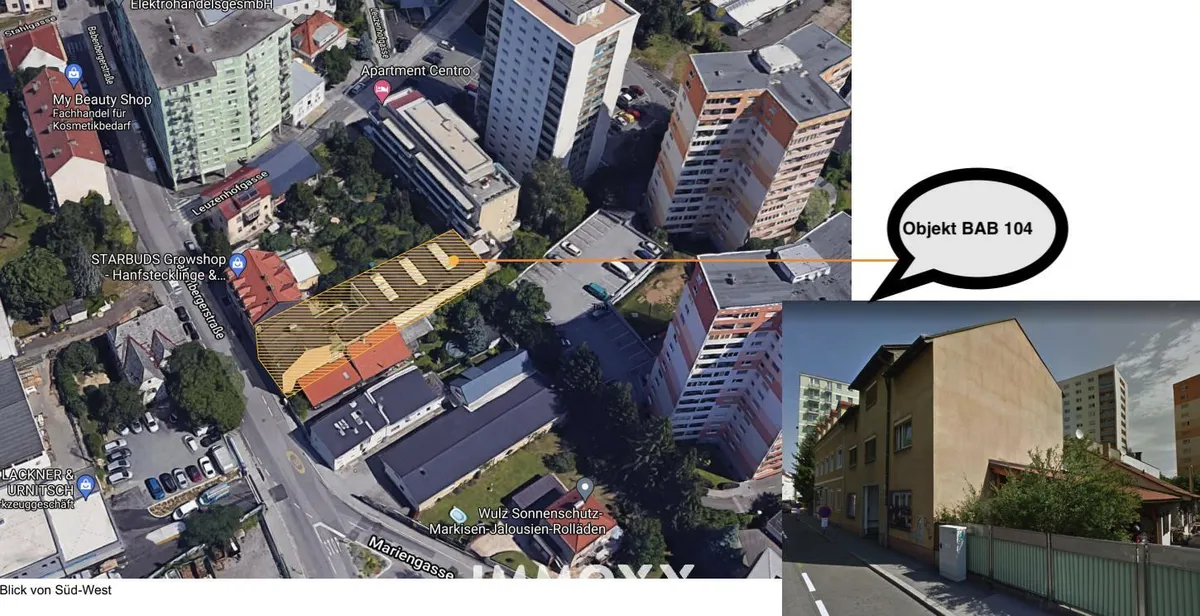 Zinshaus nahe Graz HBF - enormes Entwicklungspotenzial - Ansicht 2