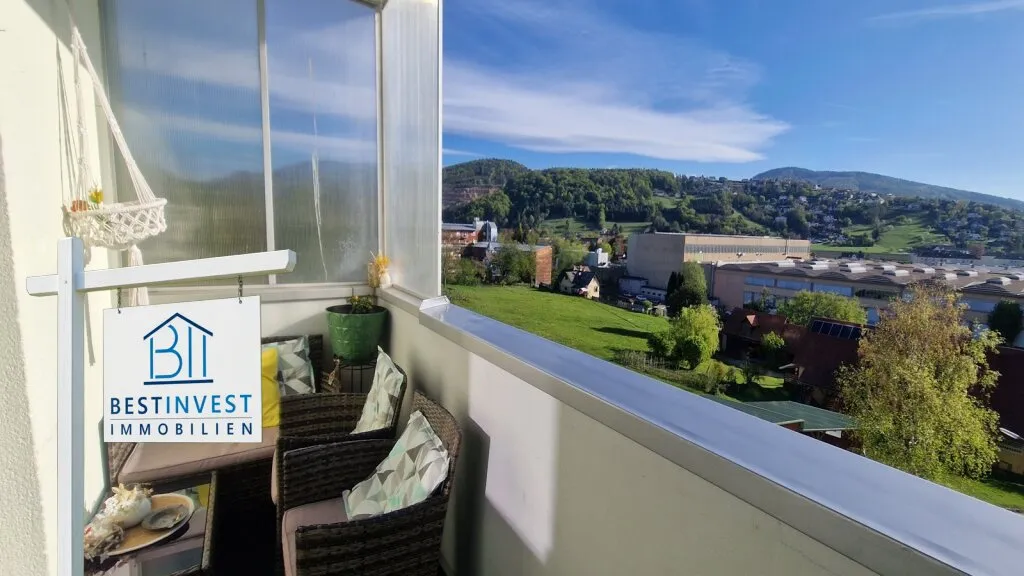 Zentrum, Moderne 3-Zi. mit Balkon & Wintergarten, Weiz