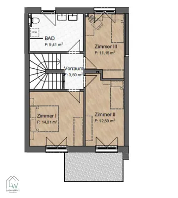 5-Zimmer-Wohnung kaufen in Hartberg-Fürstenfeld – 98 m², € 337.500 – Bild 8 von 8