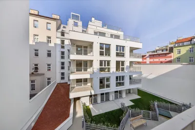Erstbezug - Exklusive 2-Zimmer- Neubauwohnung mit hofseitigem Balkon in Bestlage des 3. Bezirks