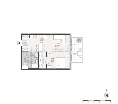 2-Zimmer-Wohnung kaufen in Wien – 51,11 m², € 374.000 – Bild 8 von 8