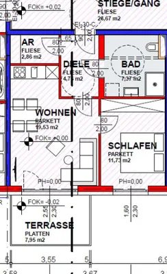2-Zimmer-Wohnung kaufen in Wels-Land – 46,25 m², € 212.750 – Bild 11 von 16