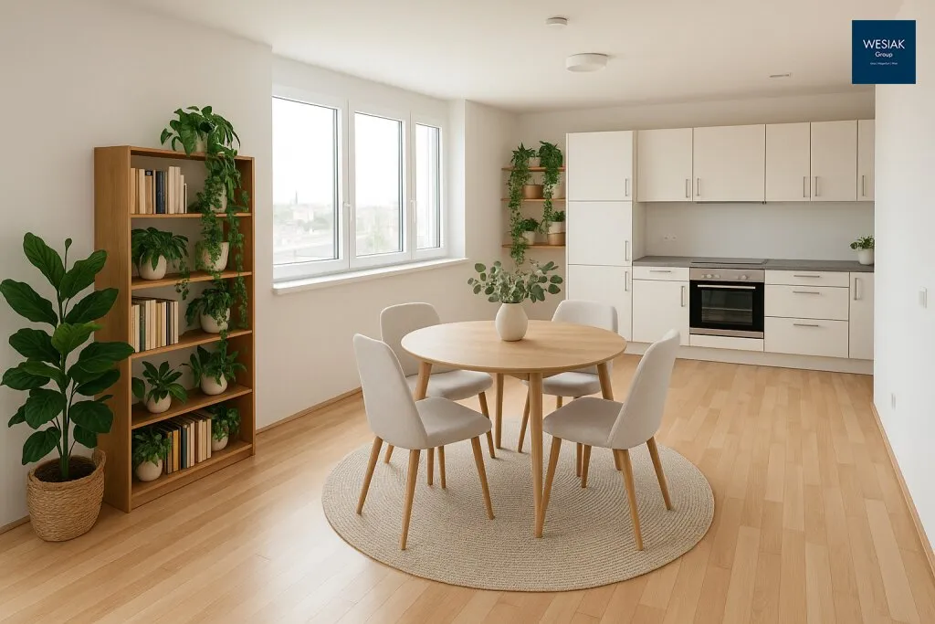 Smart City Süd Top 137: Perfektes Zuhause: 3-Zimmer-Wohnung mit großem Balkon - Innenhofblick – pohled 3