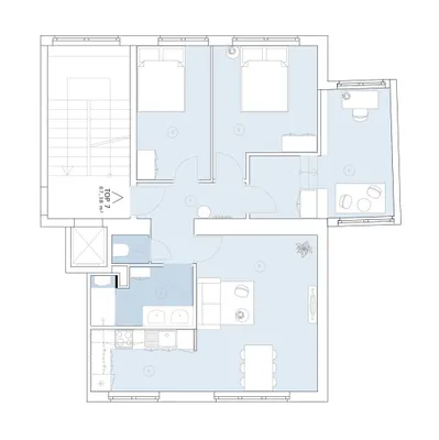 Helle 4-Zimmer-Wohnung nahe Matzleinsdorfer Platz | 67 m² | WG-tauglich | mit Videorundgang – Bild 2