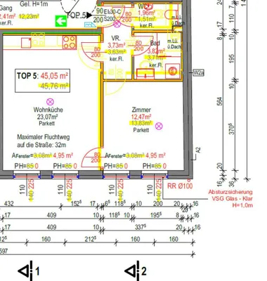 2-Zimmer-Wohnung kaufen in Wien – 45,05 m², € 229.755 – Bild 13 von 13