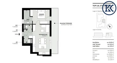 2-Zimmer-Wohnung kaufen in Wien – 51,92 m², € 462.000 – Bild 48 von 50